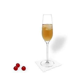 Ohio serviert man in Champagner- oder Weingläser ohne Dekoration.